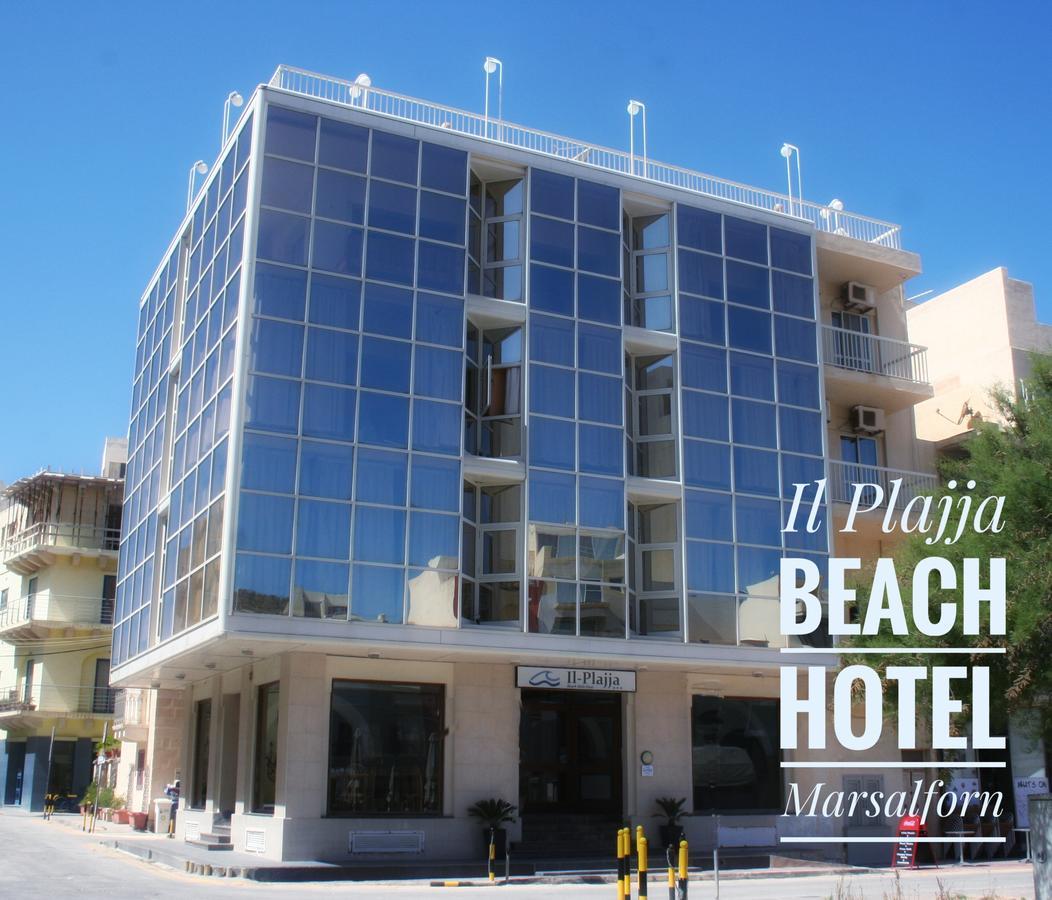 Il-Plajja Hotel Marsalforn Luaran gambar